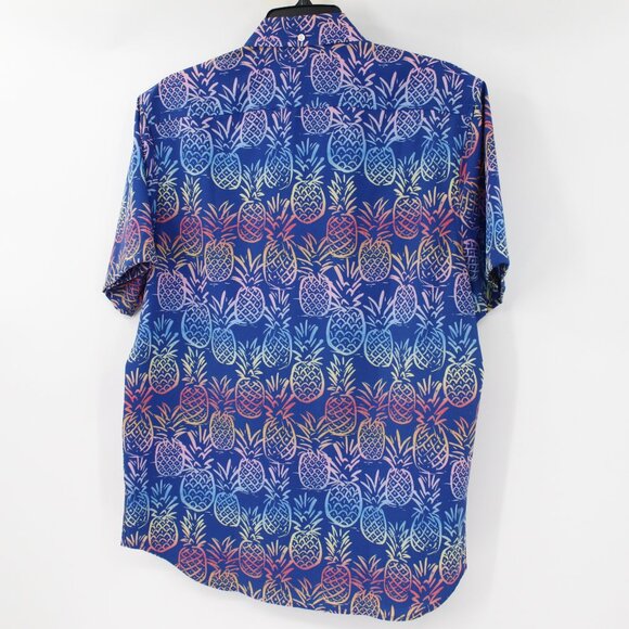 chubbies shirt‎ men's Medium Pineapple print pride month rainbow short sleeve - Picture 7 of 10